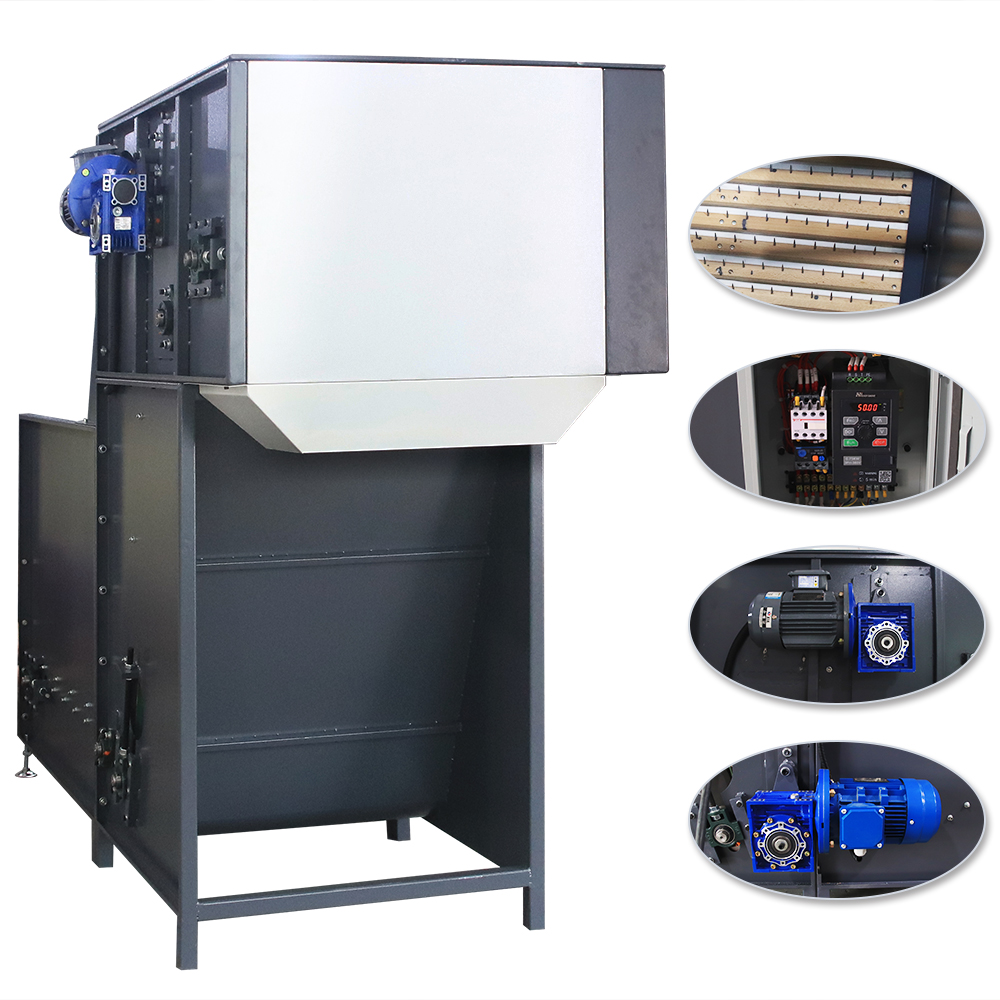 皮帶式纖維棉自動送料機